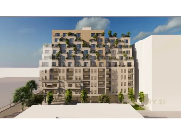Tirane, shes apartament 1+1+Aneks+Ballkon Kati 6, 70 m² 160.500 € (Ministria e jashtme)