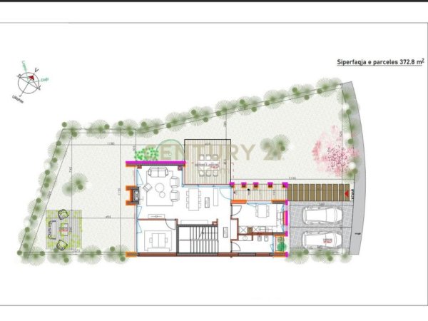 Tirane, jepet me qera Vile 3 Katshe Kati 3, 286 m² (Rezidenca Green Valley)