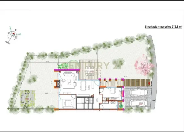 Tirane, jepet me qera Vile 3 Katshe Kati 3, 286 m² (Rezidenca Green Valley)