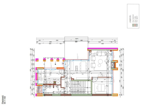 Tirane, jepet me qera Vile 3 Katshe Kati 3, 286 m² (Rezidenca Green Valley)