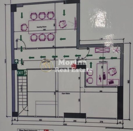 Tirane, jepet me qera ambjent biznesi Kati 0, 250 m² 2.700 € (Qender)