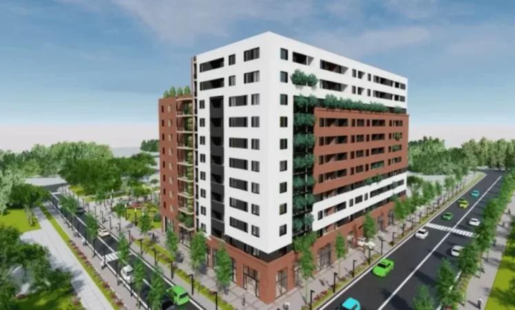 Tirane, shitet apartament 2+1+Aneks+Ballkon Kati 9, 100 m² 155.000 € (Rezidenca Mirabella, Oxhak)