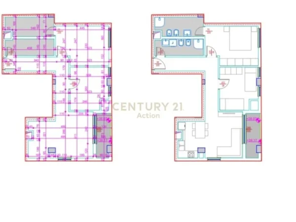 Tirane, shes apartament 2+1+Aneks+Ballkon Kati 11, 99 m² 266.814 € (RRUGA E BARRIKADAVE)