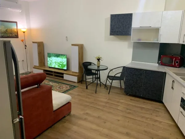 Tirane, jepet me qera apartament 1+1+Ballkon Kati 4, 70 m² 500 € (Rr. Bilal Sina te Kopshti Zoologjik)