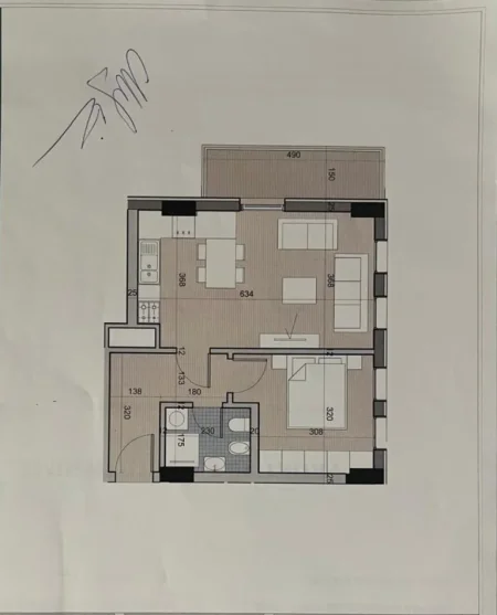 Shitet Apartament  1+1 Univers City   78.600 € (QTU)