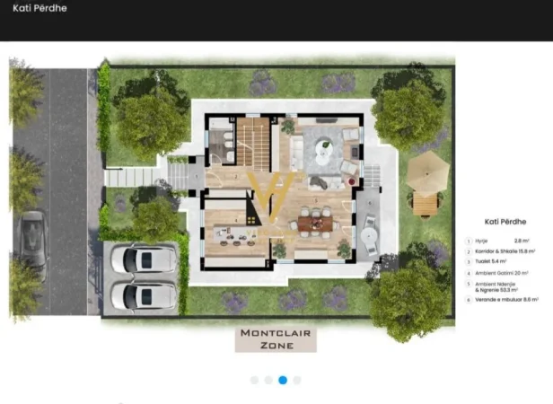 Tirane, shitet apartament 2 Katshe Kati 0, 343 m² 911.985 € (MJULL- BATHORE)