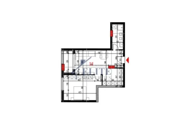 Tirane, shitet apartament 1+1+Ballkon Kati 1, 79 m² 78.580 € (Paskuqan)