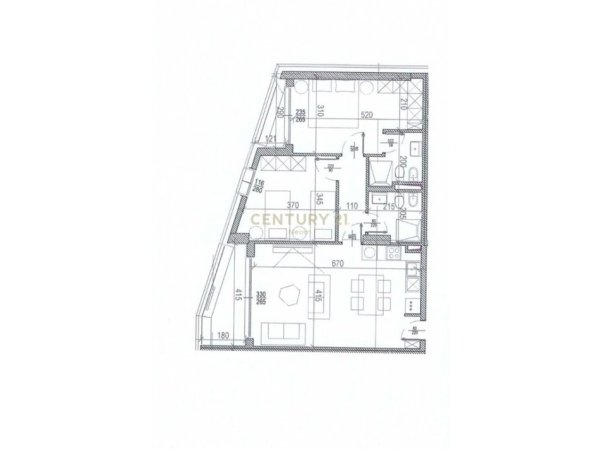Tirane, shes apartament 2+1+Aneks+Ballkon Kati 4, 103 m² 174.845 € (RIVERSIDE RESIDENCE)