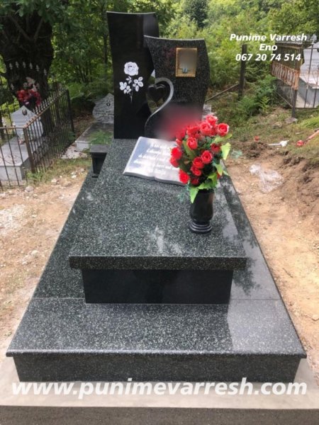 Tirane, ofroj Punime Varresh Graniti Hassan Green - Montuar Ne Tropoje - Model Varri Ne Forme Zemre