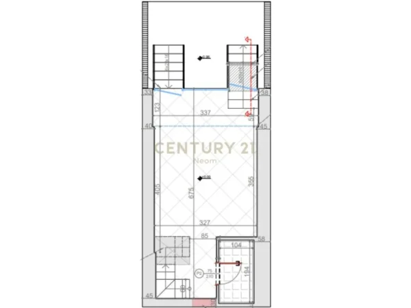 Tirane, jepet me qera zyre Kati 0, 73 m² 1.600 € (Neom109969)