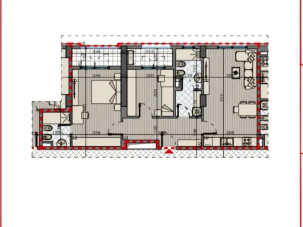 Tirane, shitet apartament 2+1+Aneks+Ballkon Kati 5, 113 m² 198.000 € (Bulevardi i Ri)