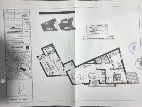 Tirane, shes apartament 2+1+Aneks+Ballkon Kati 7, 90 m² 220.000 € (Komuna e Parisit)