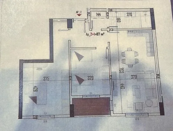 Tirane, shitet apartament 2+1+Ballkon Kati 2, 102 m² 68.500 € (rruga Skenderbeu)