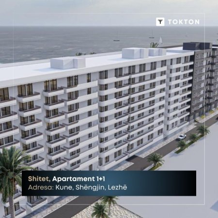 Shengjin, shitet apartament 1+1 Kati 1, 54 m² 64.200 € (Kune, Shëngjin, Lezhë, TT 1906)