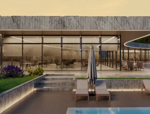 SHITET: VILE 2-Kateshe & Pishine+Oborr (600m2)+2P.Parkimi📍 San Nicolas - Palase ( Sip: 219,4m2 ) 📌ME HIPOTEKE - Mundesi Kredimi & Pagese me Keste - 1,250,000 Euro