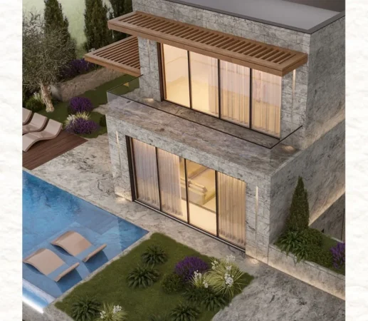 SHITET: VILE 2-Kateshe & Pishine+Oborr (600m2)+2P.Parkimi📍 San Nicolas - Palase ( Sip: 219,4m2 ) 📌ME HIPOTEKE - Mundesi Kredimi & Pagese me Keste - 1,250,000 Euro