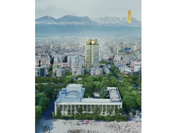 Tirane, shes apartament 2+1+Aneks+Ballkon Kati 9, 104 m² 362.600 € (Pazari i ri)