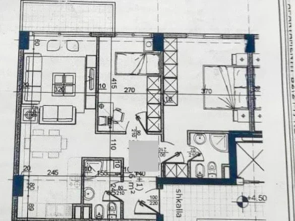 Tirane, shes apartament 2+1+Aneks+Ballkon Kati 2, 87 m² 118.000 € (Astir)