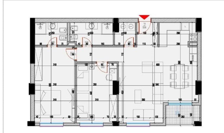 SHITET: 2+1+2wc & Ballkon ( 118m2) 📍Kristal Center || ***MUNDESI BLERJE ME KESTE*** - Afati Perfundimit: DHJETOR 2026  🚀 ((316,700 Euro))