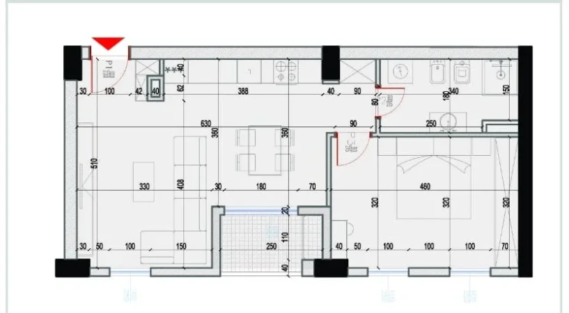 SHITET: 1+1& Ballkon ( 72m2) 📍Kristal Center || ***MUNDESI BLERJE ME KESTE*** - Afati Perfundimit: DHJETOR 2026  🚀 ((194,400 Euro))