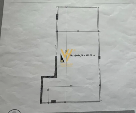 Tirane, shitet dyqan Kati 0, 135 m² 270.000 € (BATHORE)