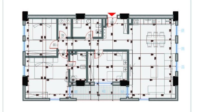 SHITET: 3+1+2wc & Ballkon( 143m2) 📍Kristal Center || ***MUNDESI BLERKE ME KESTE***  - Afati Perfundimit: DHJETOR 2026 🚀 ((385,290 Euro))