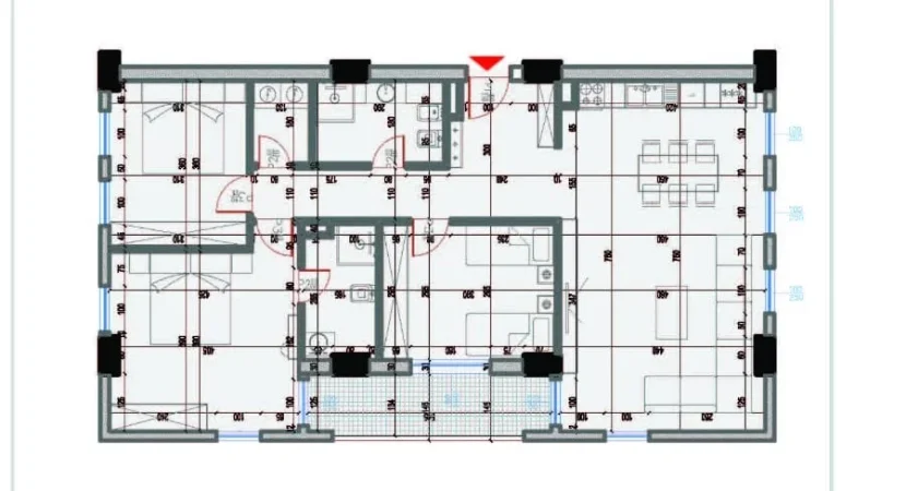 SHITET: 3+1+2wc & Ballkon( 143m2) 📍Kristal Center || ***MUNDESI BLERKE ME KESTE***  - Afati Perfundimit: DHJETOR 2026 🚀 ((385,290 Euro))