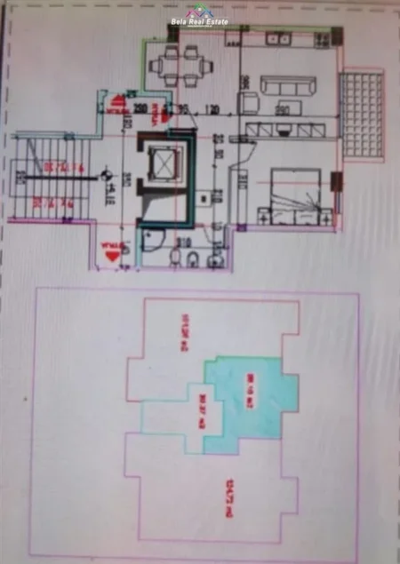 Shqiperi, shes apartament 1+1+Ballkon Kati 4, 63 m² 85.000 € (fresku)