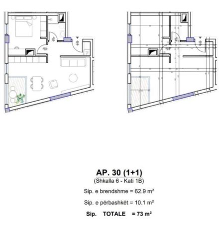 Sarande, shes apartament 1.450 Euro/m2 (Sarande)