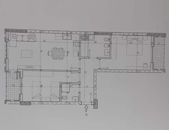 Tirane, shitet apartament 2+1+BLK Kati 7, 103 m² 67.346 Euro (QTU)