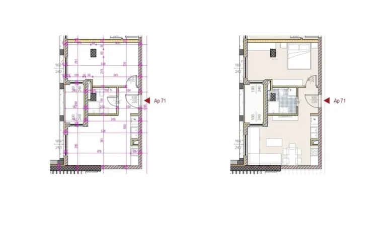 Tirane, shitet apartament 1+1/2+1, 5000 euro/m2, Blloku