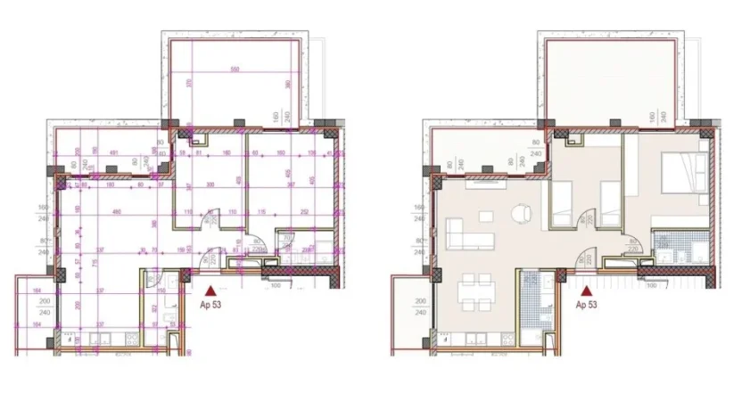 Tirane, shitet apartament 1+1/2+1, 5000 euro/m2, Blloku