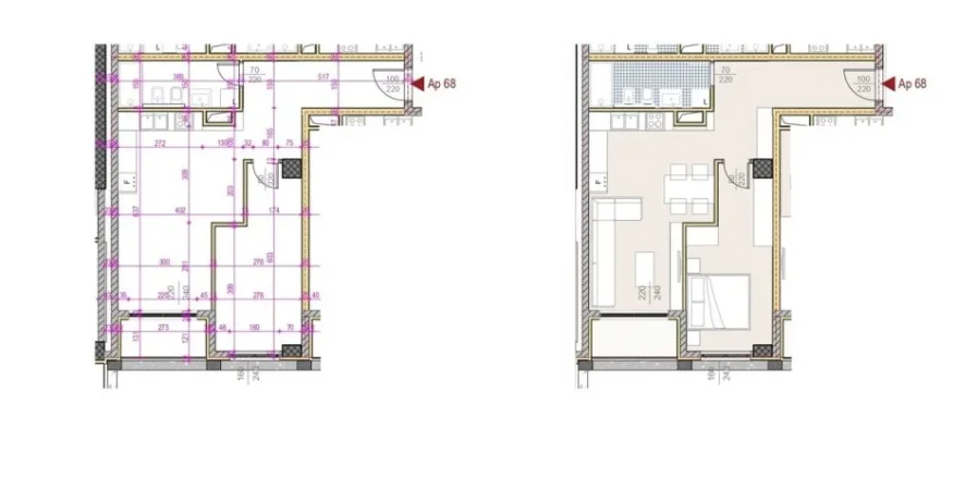 Tirane, shitet apartament 1+1/2+1, 5000 euro/m2, Blloku