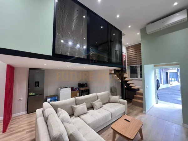 Tirane, shitet apartament duplex 1+1+Ballkon Kati 1, 45 m² 115.000 € (Rruga e Kavajes)