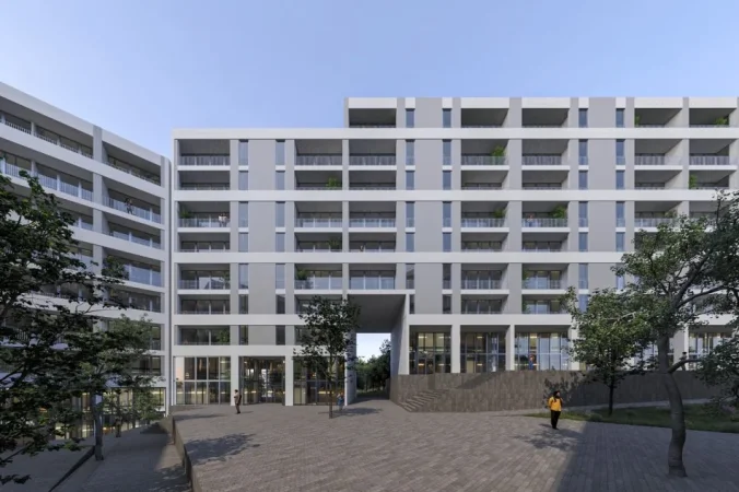 Tirane, jepet me qera apartament 1+1 Kati 4, 79 m² 90.850 € (pranë Uzinës së Traktorëve)