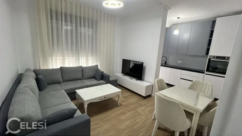 Tirane, jepet me qera apartament 1+1+Ballkon Kati 5, 75 m² 550 € (SABAUDIN GABRANI)