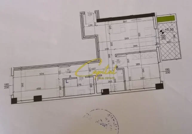 Tirane, shitet apartament 2+1 Kati 1, 97 m² 230.000 € (MYSLYM SHYRI)