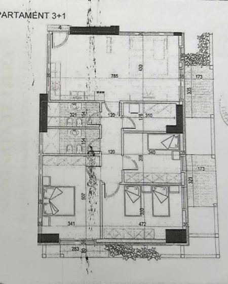 Tirane, shes 3+1+Aneks+Ballkon Kati 17, 159 m² 397.500 € (Rruga Kavajes)
