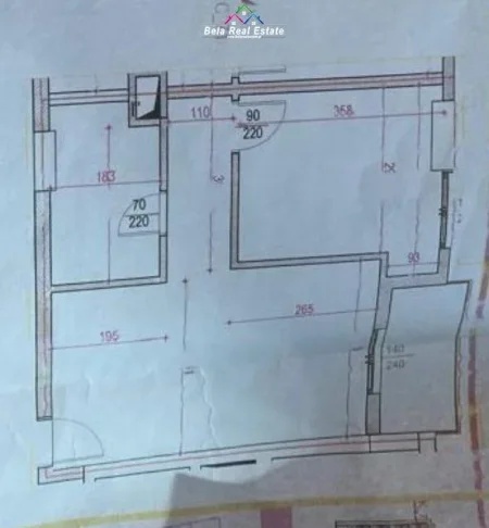 Tirane, shes apartament 1+1+Ballkon Kati 7, 60 m² 93.000 € (5 maji)