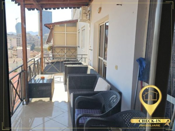 Tirane, jepet me qera apartament 2+1+Aneks+Ballkon Kati 9, 111 m² 650 € (Rruga e Barrikadave)