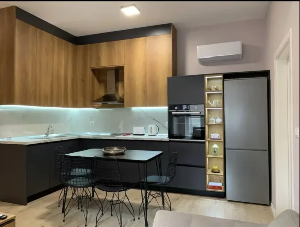 Tirane, jap me qera apartament 1+1+Ballkon Kati 2, 60 m² 500 € (Rr Ali Demi)
