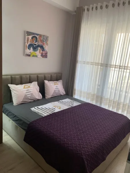 Tirane, jap me qera apartament 1+1+Ballkon Kati 2, 60 m² 500 € (Rr Ali Demi)