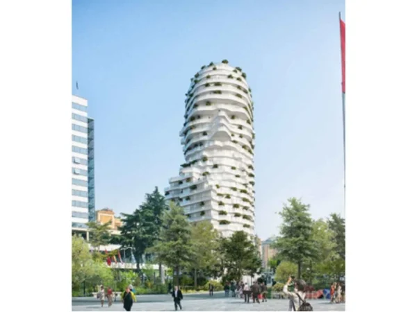 Tirane, shes apartament 3+1+Aneks+Ballkon Kati 21, 258 m² (TIRANA'S ROCK)