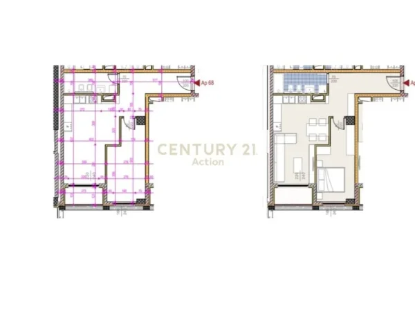 Tirane, shes apartament 2+1+Aneks+Ballkon Kati 6, 83 m² 413.750 € (Ish blloku)