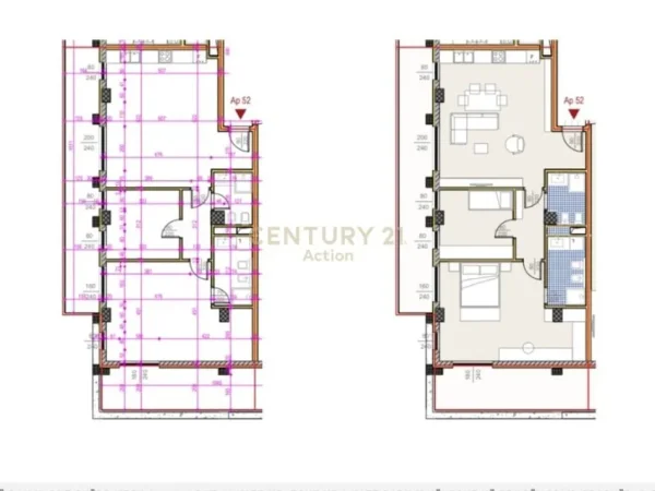 Tirane, shes apartament 3+1+Aneks+Ballkon Kati 5, 146 m² 730.050 € (Ish Blloku)