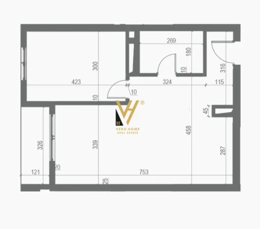 Tirane, shitet apartament 1+1+Ballkon Kati 7, 71 m² 79.200 € (UNIVERS CITY)