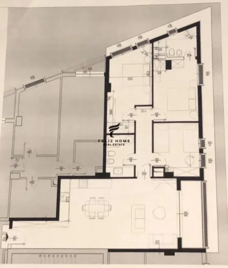 Tirane, shitet apartament 3+1+Ballkon Kati 3, 132 m² 191.000 € (UNAZA E RE)