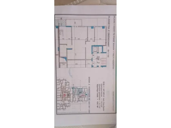 Tirane, shes apartament 4+1+Aneks+Ballkon Kati 2, 130 m² 237.000 € (21 dhjetori)