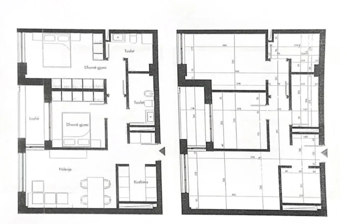 shitet apartament 2+1+Aneks+Ballkon Kati 4, 99 m² 143.550 € (rruga Siri Kodra)