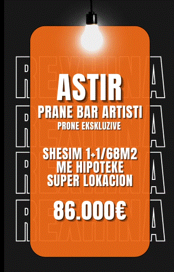 Tirane, shitet apartament 1+1 , 68 m² 86.000 € (Astir)